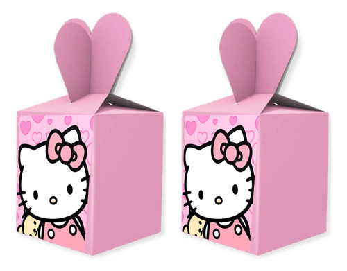 Cajas Dulces Cotillón Hello Kitty X 12