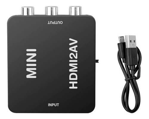 Imagen 2 de 9 de Cable Adaptador Convertidor Hdmi A Rca