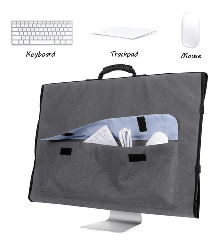 Estuche De Transporte Para Monitor De 27 Con Asa Y Cubierta