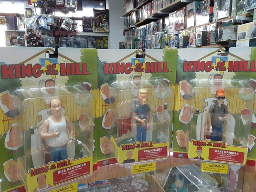 Set De Figuras 7pc Toycom 2002 King Of The Hill