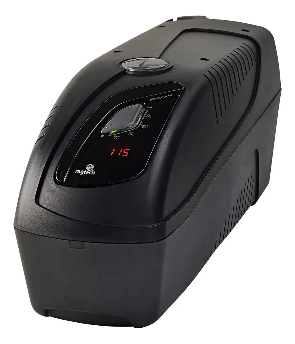 Nobreak Ragtech Easy Pro Senoidal 2000VA 10 Tomadas Bivolt USB