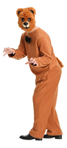 Fantasia De Urso Adulto Cosplay Macacão Fofo Para Festa