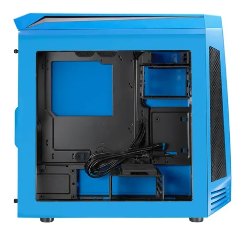 Gabinete Gamer Bitfenix Aegis Core Micro Atx 1 Ventilador Color Azul