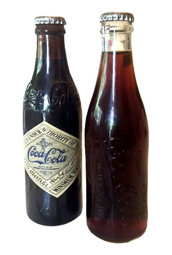 Coca Cola 2 Botellas 120 Aniversario Edición Limitada 