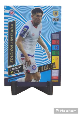 Villalba Argentinos Carta Limitada Numerada Futbol Arg. 2023