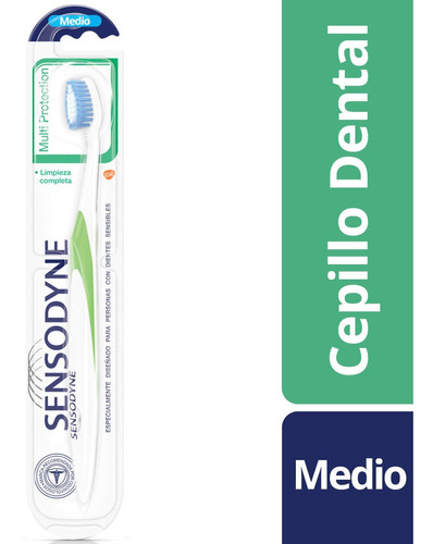 Cepillo de dientes Sensodyne Multiprotección Medio
