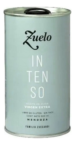 Aceite De Oliva Zuelo Intenso Lata Sin Tacc Libre Gluten