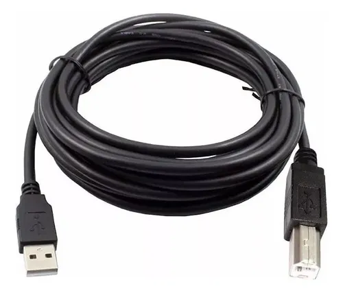 Cable Usb A/b Para Interface De Audio Controlador Midi 2m