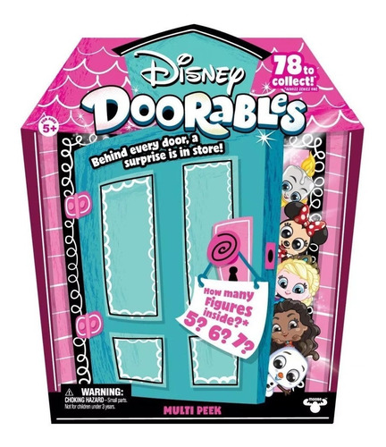 Super Kit Playset E Mini Figura Disney  Doorables Dtc