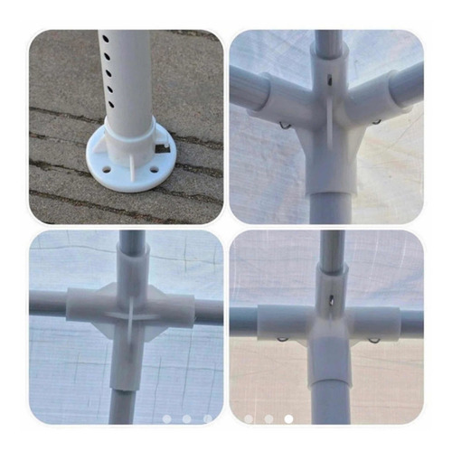 Toldo Carpa Con Estructura Y Cortinas Incluidas 3x6 Metros (Usado)