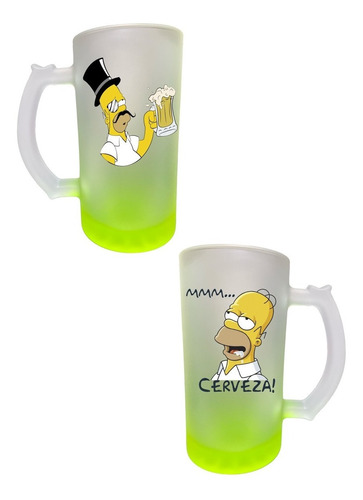 Tarro Cervecero 500ml Homero Simpson The Simpsons 