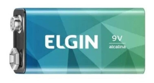 Bateria Alcalina 9v Elgin