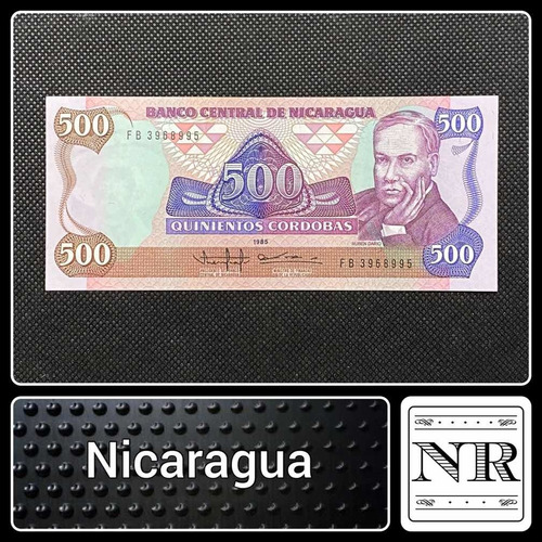 Nicaragua - 500 Cordobas - Año 1985 - Unc - P# 155
