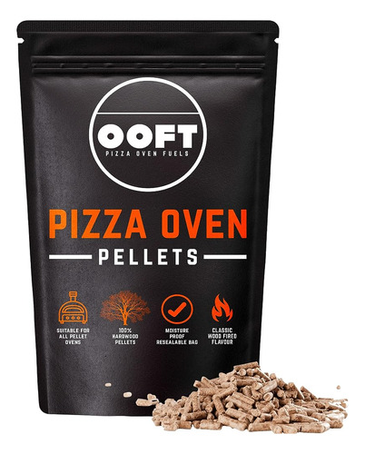 Ooft 100% Pellets De Horno De Pizza De Madera Dura - 10lb Bo