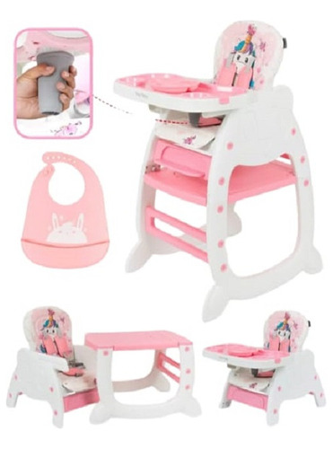 Silla De Comer Para Bebe Y Silla Comedor  3 En 1