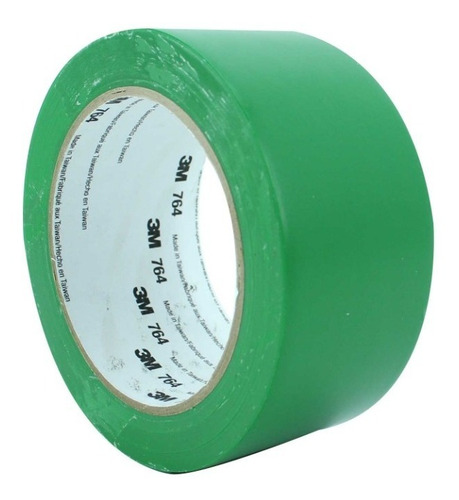 Imagen 1 de 7 de Cinta Vinil Señalización 3m 764 Verde Claro 51mm 20400280