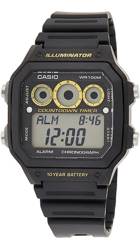 Reloj Casio  Ae1300w-1av Multi Timer Somos Tienda 