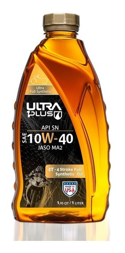 Aceite 10w40 Full Sintético Para Motos Ultralub