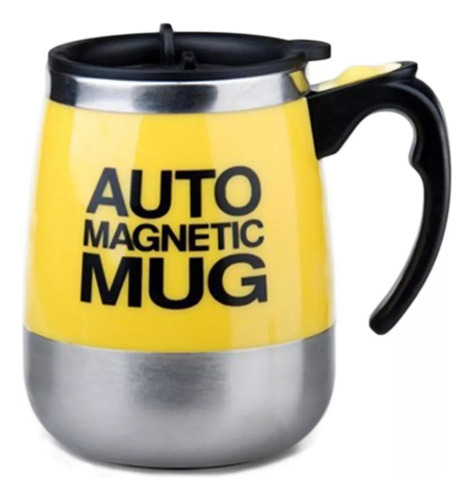 Café Taza Autocalentable Auto Agitable Magnetica Mezcladora