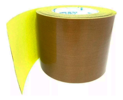 Kit 5mts Fita Teflon Para Seladora 100mm C/ Adesivo Vendido