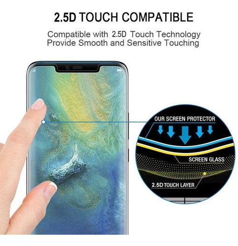 Huawei P30 Pro Lamina De Vidrio Pantalla Completa