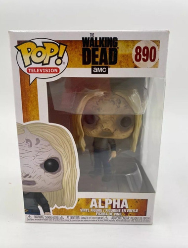 Funko Pop The Walking Dead Alpha Television (Usado)