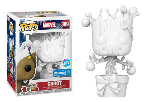 Funko Pop Marvel Guardians Of The Galaxy Holiday Groot D.i.y