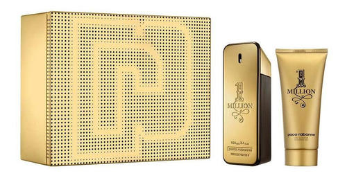 Kit Perfume Paco Rabanne 1 Million Masc Edt 100 Ml + Gel