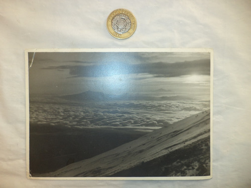 Vintage (c. 1940) Fotografía Pico De Orizaba O Citlaltépetl