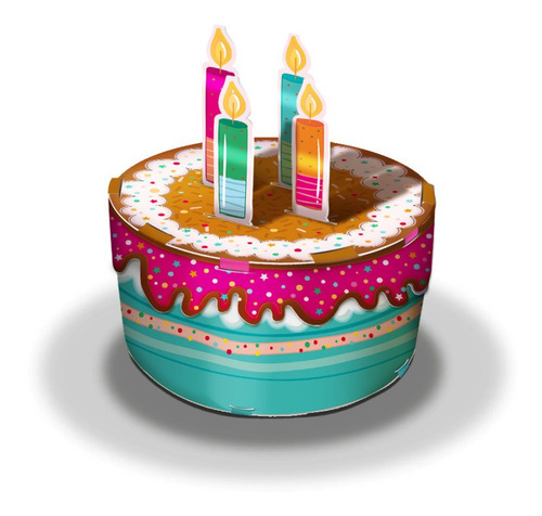 Caja Con Tapa Regalo Cumple Cartón Corazon Globo Arreglo Paz