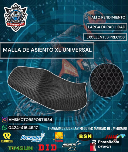 Malla Asiento Xl Universal 