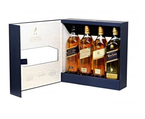 Johnnie Walker Collection - Black-gold-blue-18anos- 200ml