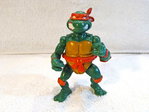 Figura Mike Storage Shell Tmnt 1990 Tortugas Ninja Vintage 