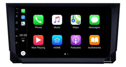 Auto Radio Estéreo Android Gps Para Seat Ibiza 2018-2021