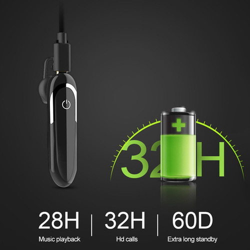 . Audífono Inalámbrico Manos Libres Audífono Bluetooth A