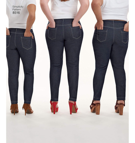 Simplicity Mimi G Style - Patrones De Costura De Jeans De A.