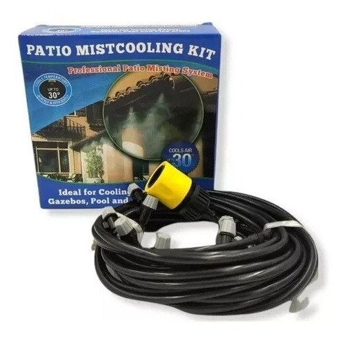 Kit De Riego Rociador De Patio Con 10 Boquillas De 5mtrs 