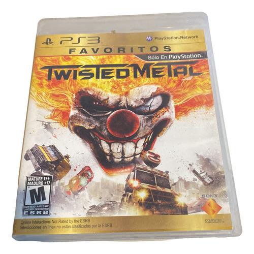 Videojuego Twisted Metal Para Ps3 Usado Playstation 3