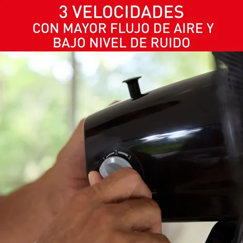 Ventilador Samurai Profesional Negro 22 Mallas Metalicas