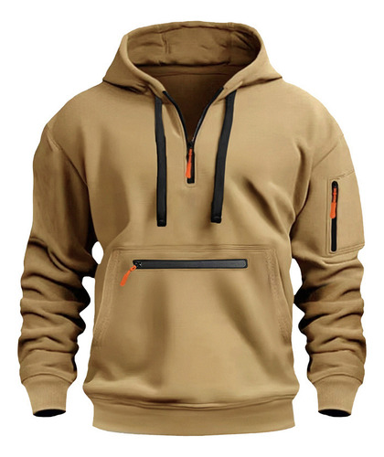 Sudadera Deportiva Casual Con Capucha Para Hombre, A La Moda