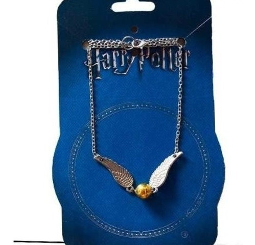 Libro - Colgante Harry Potter Snitch Dorada - Harry Potter