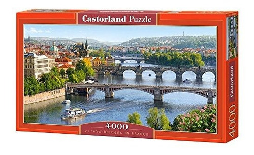 Castorland  Puentes Moldava En Praga Puzzle (4000 Piezas)