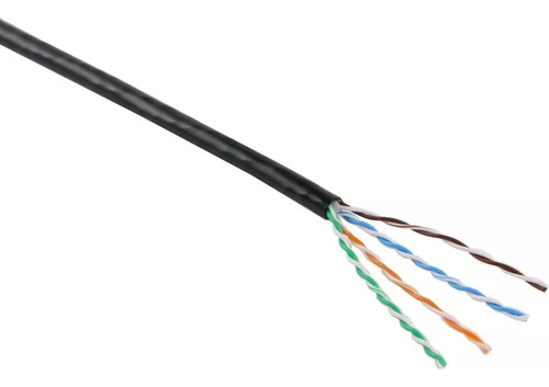 Imagen 4 de 7 de Bobina Rollo 305mts 305m Cable Utp Cat6 Red Camara Cctv Rj45