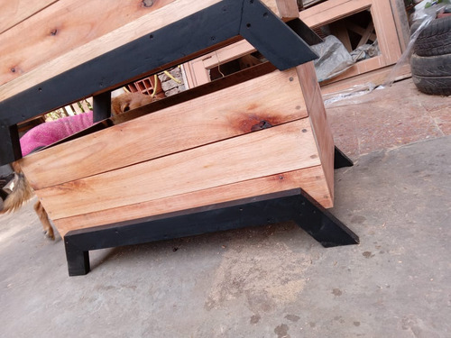 Maceta Madera Huertero Cajón Cantero Jardín Cultivo Balcón Marrón Claro Marrón Oscuro