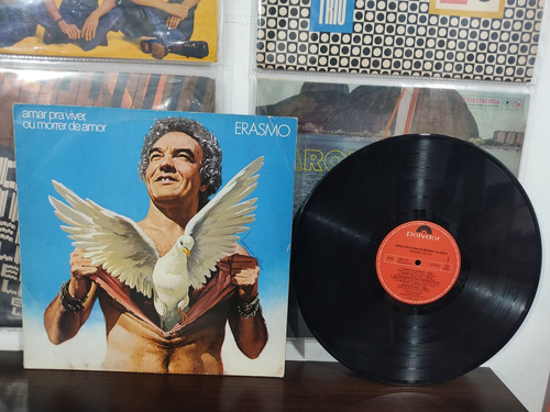 Lp - Erasmo Carlos - Amar Pra Viver Ou Morrer De Amor - 1982