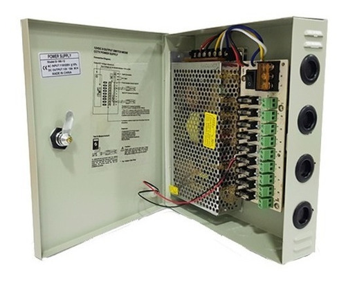 Fuente Centralizada  12v 10 Amp