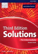 Comprar Solution Pre Ntermediate Students Book - Oxford Third 3 Edit