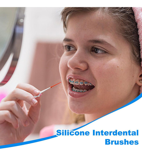 Nuevo Palillos De Dientes Cabezal De Hilo Limpiador Oral