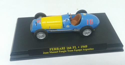 Ferrari 166 Fl # 16 Fangio Aca Ypf Gp Buenos Aires 1952 1/43