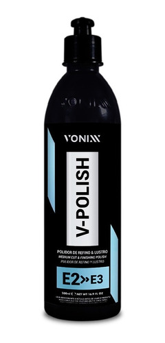 V-polish Polidor De Refino E Lustro Premium 500ml Vonixx